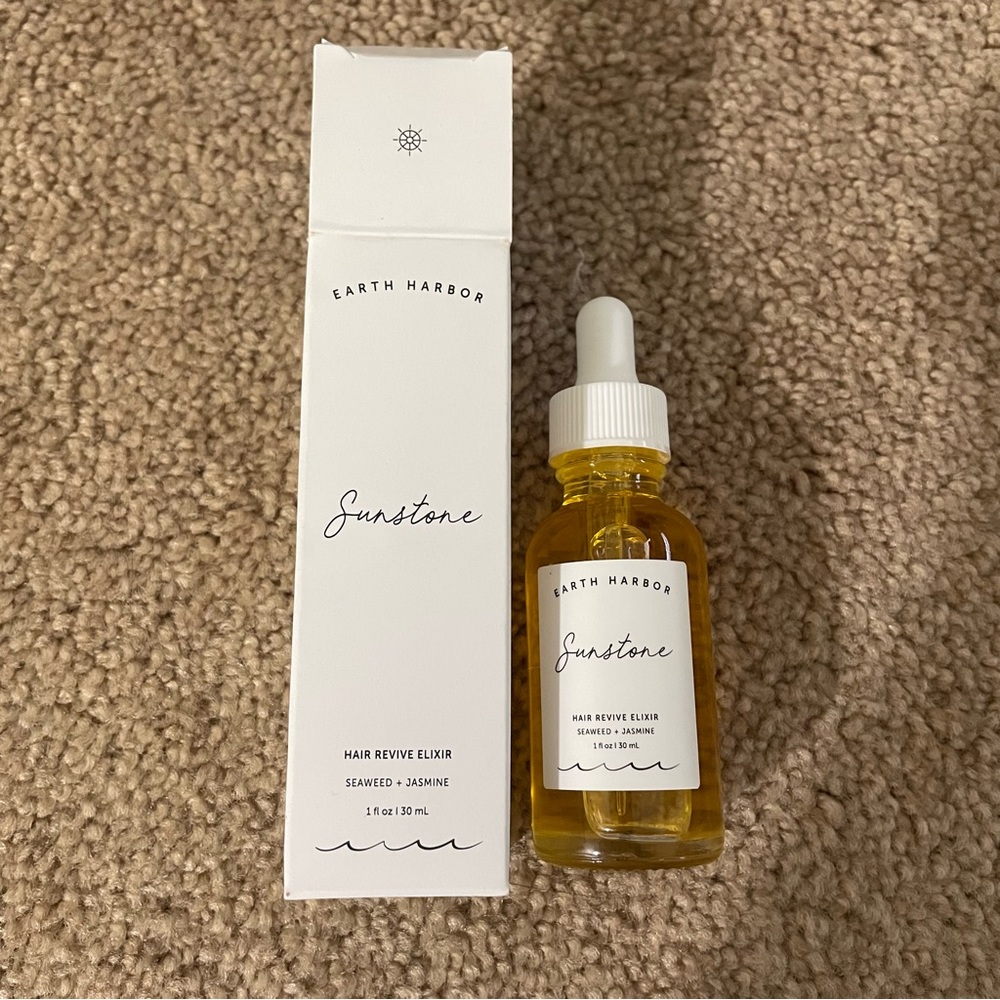 NWT earth harbor sunstone hair revive elixir
